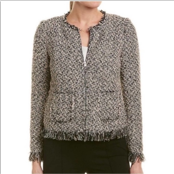 Rebecca Taylor tweed fringe jacket - Picture 4 of 13
